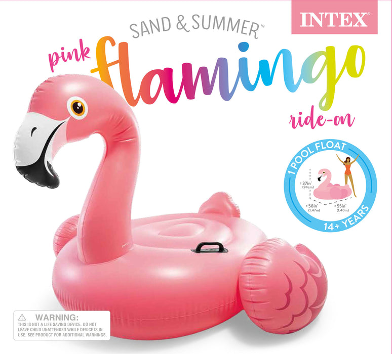 Pink Flamingo Ride-On