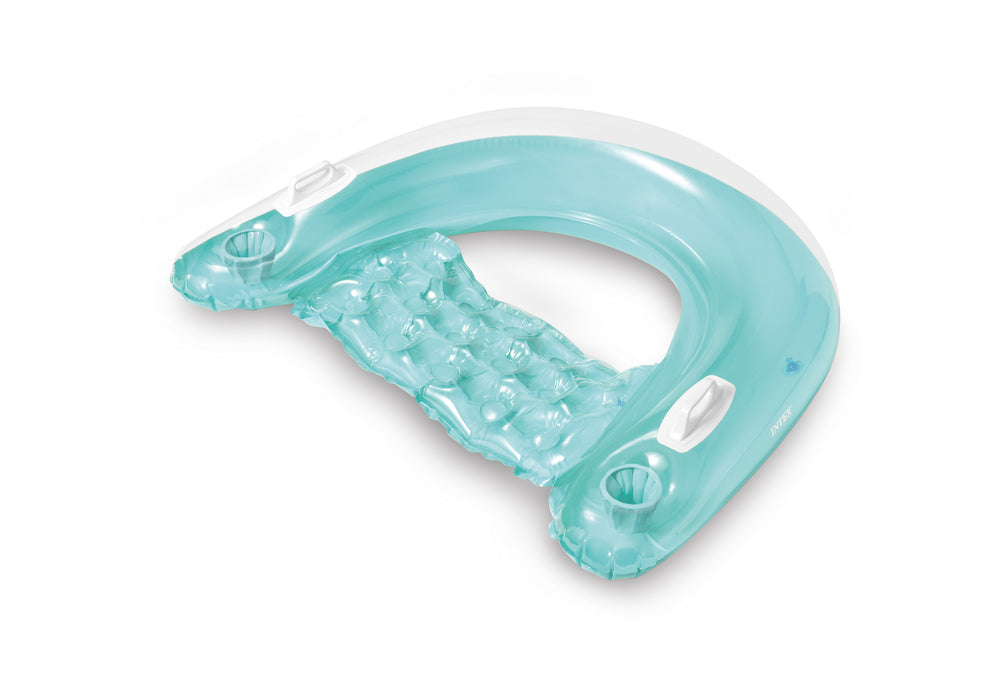 Relax in Style with the Intex Sit 'N Float Inflatable Pool Lounger