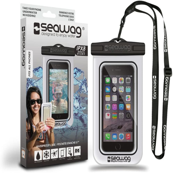 Seawag Waterproof Case For Smartphone Black/White.