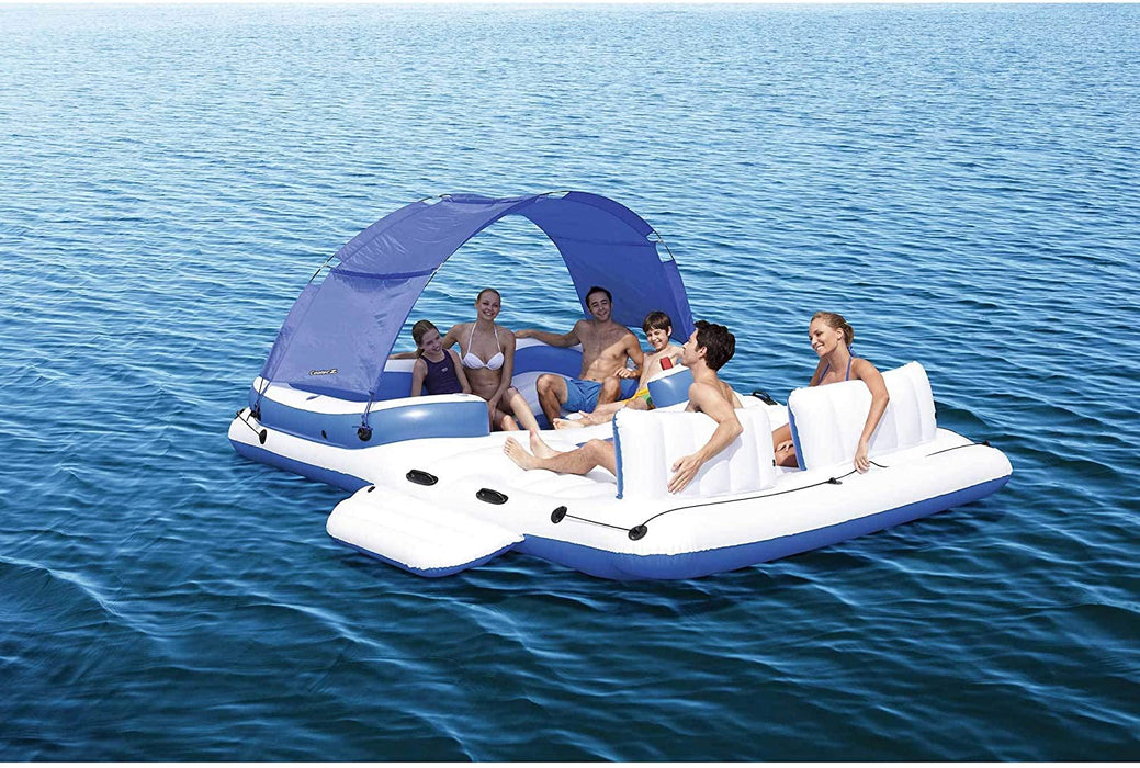 Bestway Hydro Force Floating Island Raft - A Luxurious Way to Lounge on the Water