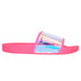 Qwave Ladies' Iridescent Slides.