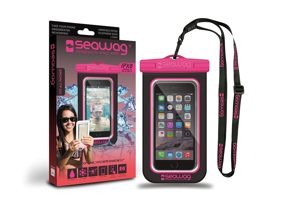 Seawag Waterproof Case For Smartphone Black/Pink